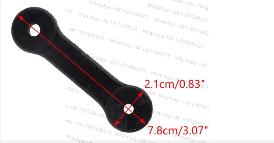 160793 532160793 42-555 4 Sets Lawn Mower Bagger Chute Latch Hook Accessories Fit for Hu Poulan Craftsman PO12597RB PB301