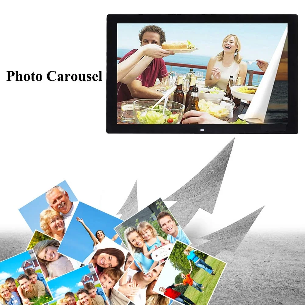 Cheap Portable 10.1 Inch English Video Film Digital Photo Frame for Picture Video Playback
