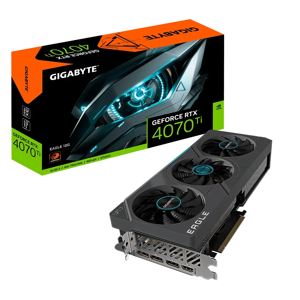 Geforce pcゲーミンググラフィックカード、12g、rtx4070ti