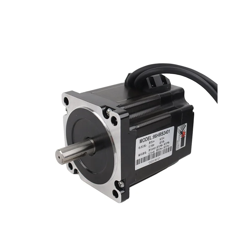 

1PC Nema34 Closed-loop Stepper Motor 100mm 6A 4.5N.m/640oz-in Φ14mm Keyway 86BYGH Encoder CNC Laser Machine