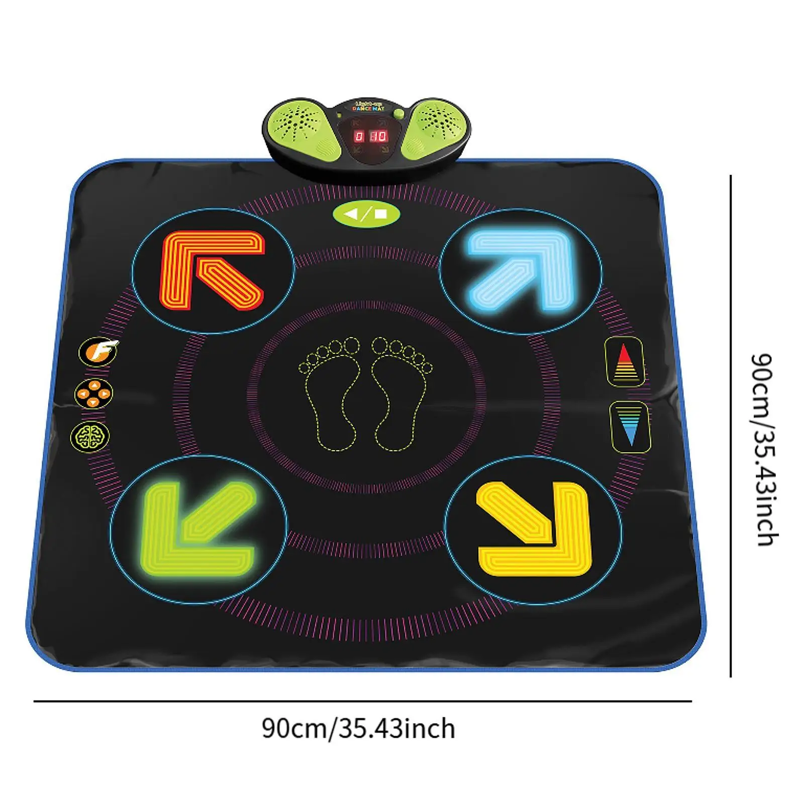 Dance Mat for Kids Dance Game Mat Lightweight with Music Musical Dancing