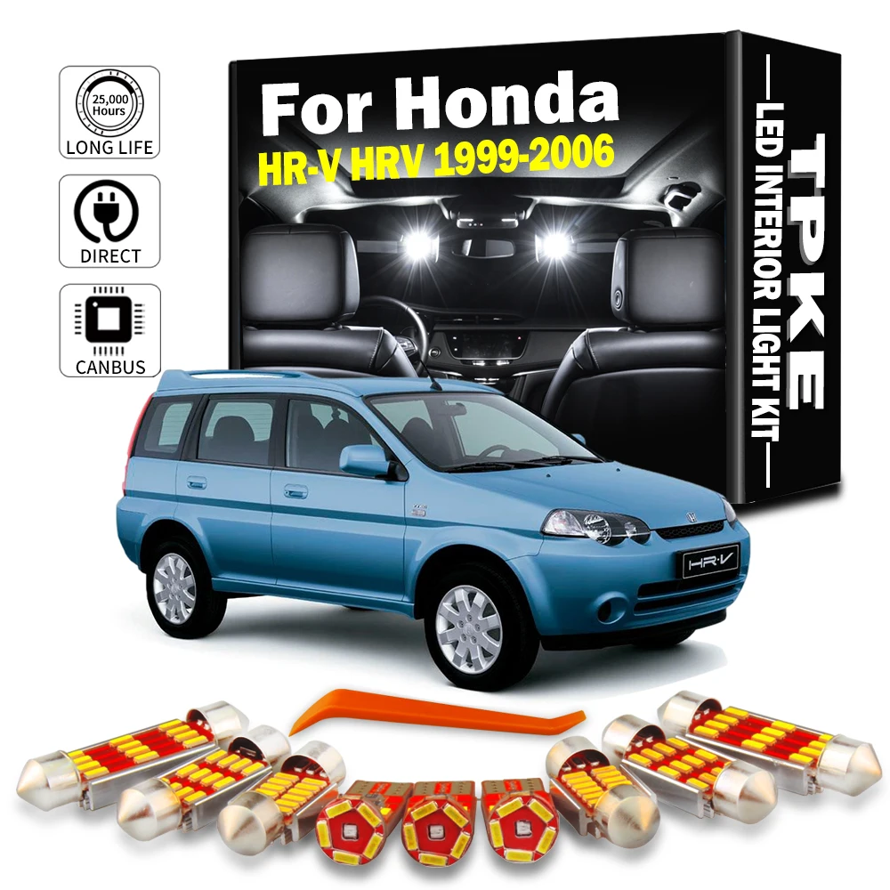 

10 шт., деталь для Honda светодиодный HRV 1999 2000 2001 2002 2003 2004 2005 2006