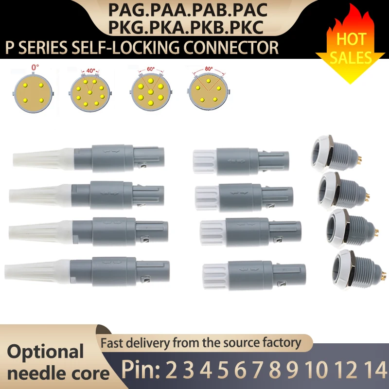 conector-de-plastico-medico-branco-1p-pag-paa-pab-pac-pkg-pka-pkb-pkc-tomada-com-2-3-4-5-6-7-8-9-10-12-14-pinos-conexao-push-pull-com-travamento-automatico