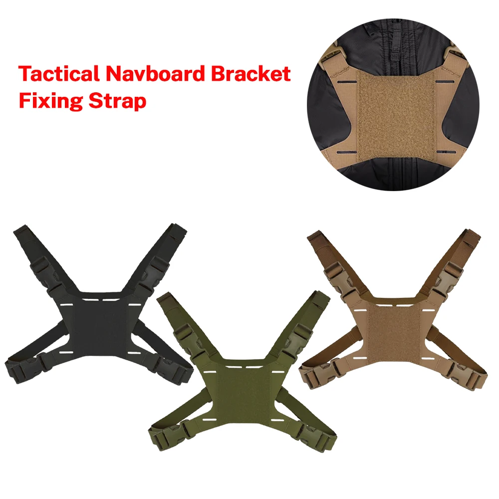 MOLLE Mobile Phone Navigation Bracket Fixing Strap Chest Fixed Phone Clip Holder Outdoor Hunting for Iphone Tactical Map Board