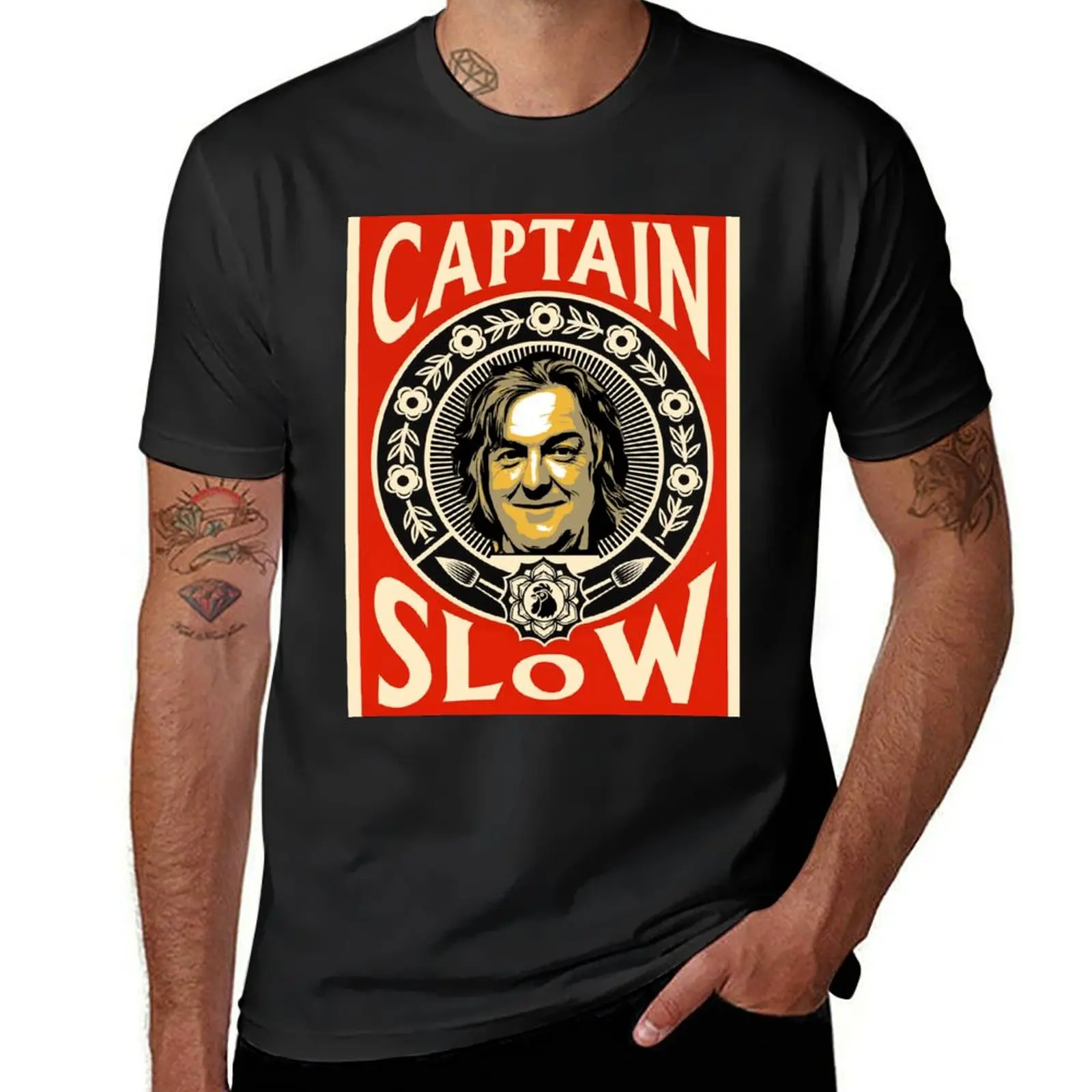 

James May, Captain Slow T-Shirt quick drying boys whites mens big and tall t shirts
