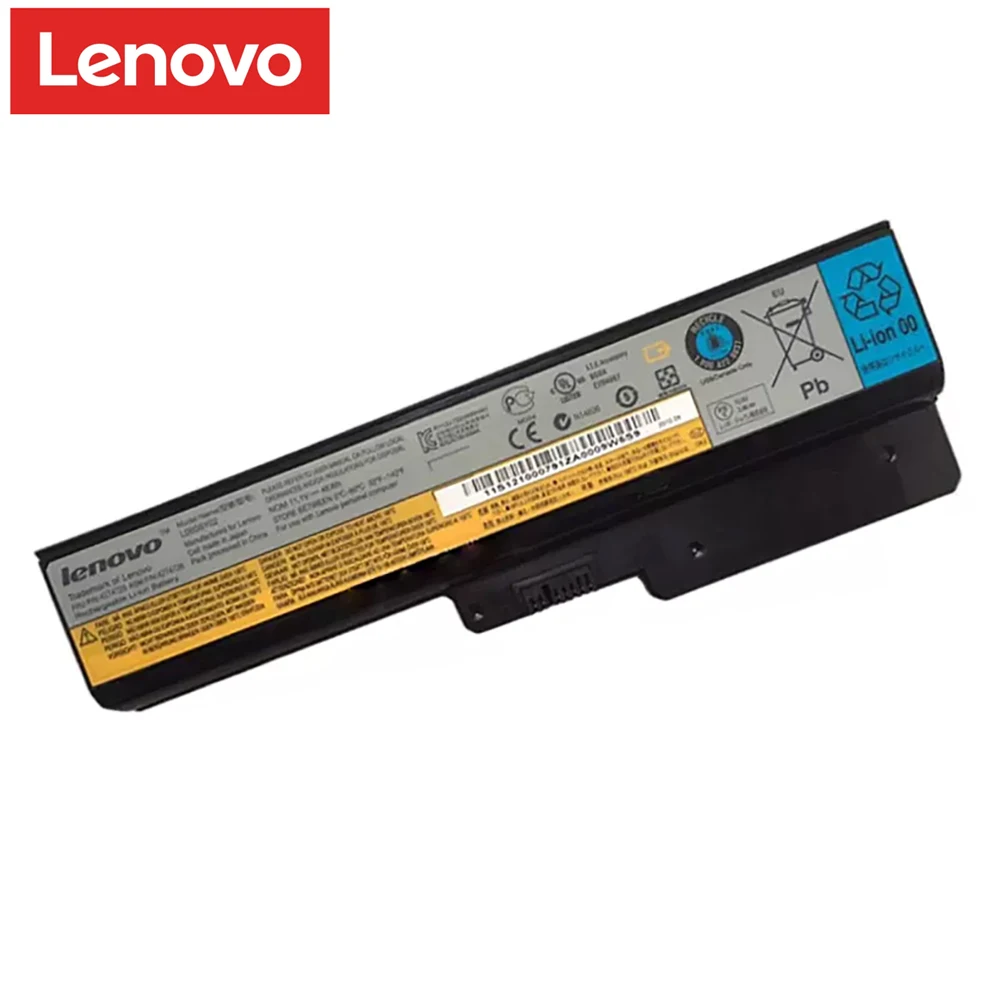 

Original Lenovo G460 G430 G445 G450 G530 G555 G360 V460 Z360 B460 L09S6Y02 L08L6Y02 L09M6Y02 Laptop Battery 11.1V 48Wh 4400mAh