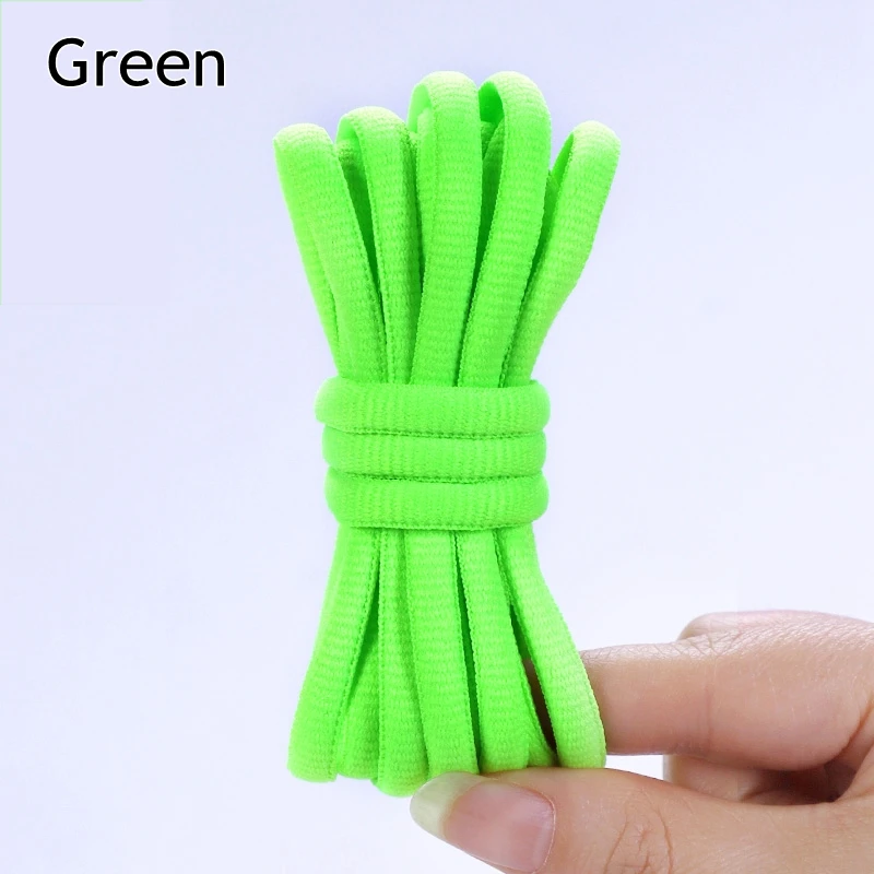 1 paar Ovale Veters Half Ronde Atletische Schoenveters voor Running Sneakers Veters Schoenen Snaren Duurzaam zonder Vervaging Schoenveter
