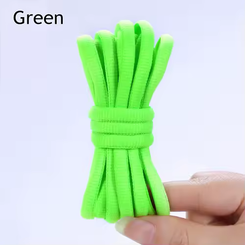 1Pair Oval Shoe Laces Half Round Athletic Shoelaces for Running Sneakers Laces Shoes Strings Durable without Fading Shoelace - Image 11