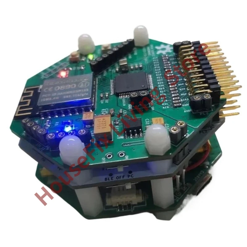 16-Channel WiFi EEG Acquisition Device, Improved Version for Brain-Computer Interface