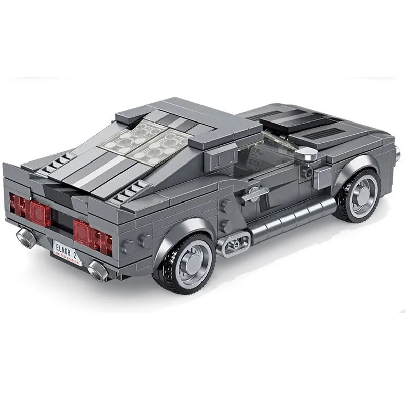 Creatore Auto Da Corsa Forded Mustang GT500 Supercar Auto Sportive MOC Building Blocks Set Figure Mattoni Modello Classico Kit Giocattoli Per Bambini