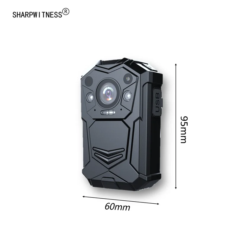 Mini Body Camera with Battery S21J  4K  1080  1296P  HD  FHD  3500mAh  Night Vision   BIG Mem   Rugged Design Small Portable