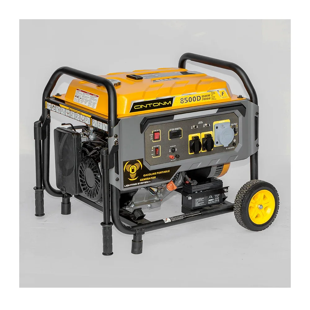 

Electric Start 110V 8kW Portable Gasoline Power Generator For Home