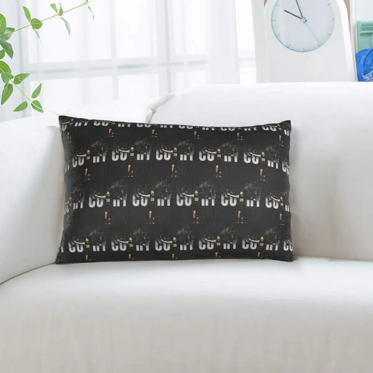 Steph Curry Golden State Dissolve Rectangle Pillowcase Cushion Cover Decorative Bedroom Bed Home Comfort Throw Pillow