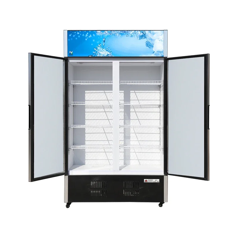 Fridge Custom Convenience Store Commercial Bar Withled Freezer Wine Beverage Refrigerated Display Cabinet