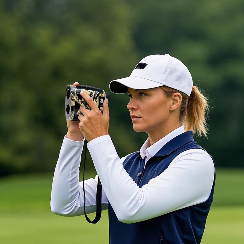 أفضل جهاز تحديد المدى بالليزر المموه الاحترافي بدقة 600 متر قابل لإعادة الشحن Pulse Nx7 Golf Range Finders سعر البيع