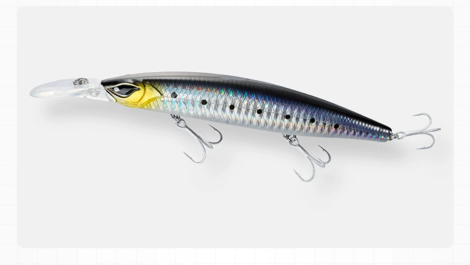 NOEBY Shad Dancer Minnow Köder 125mm 26g Sinkender Tauchköder mit Tungsten-Gewichtstransfersystem für Weitwürfe im Salzwasser – Detail 12