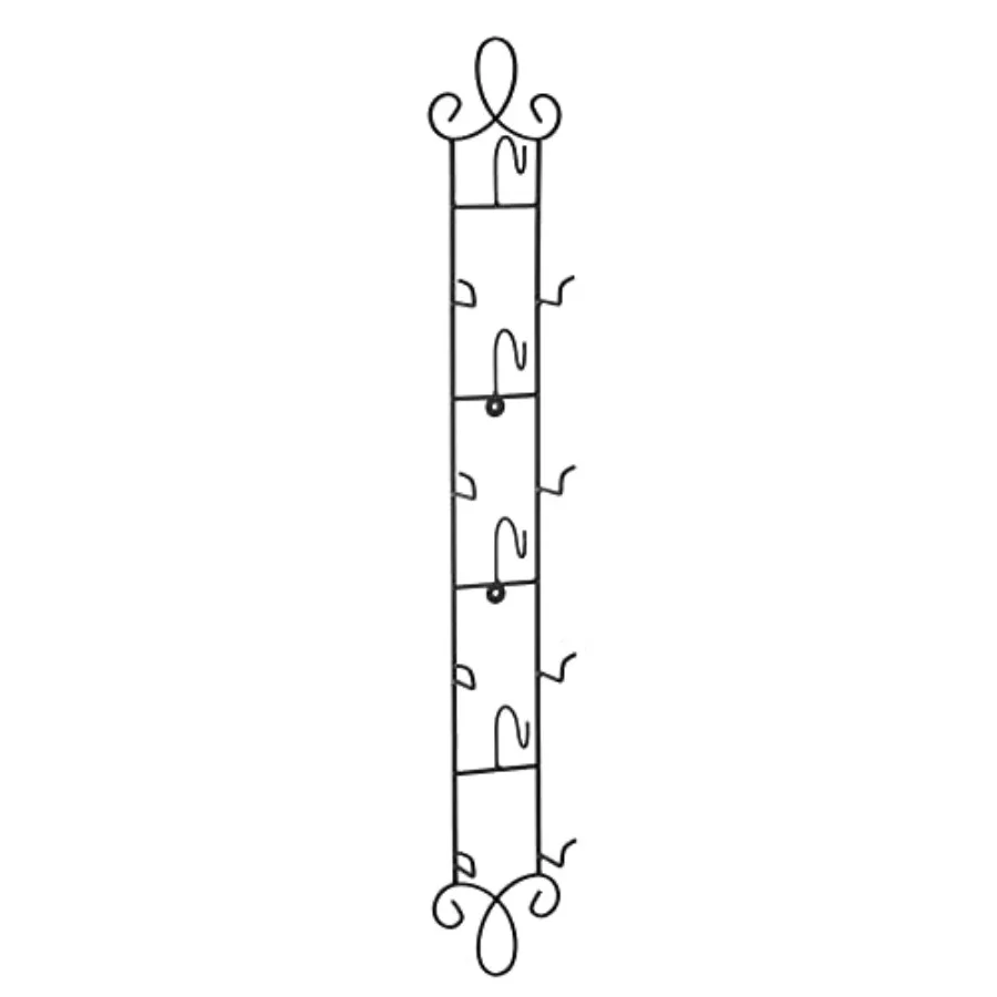 

Augusta 4-Tier Vertical Cup and Saucer Plate Rack for Collectible Plates Plaques Dishes and China