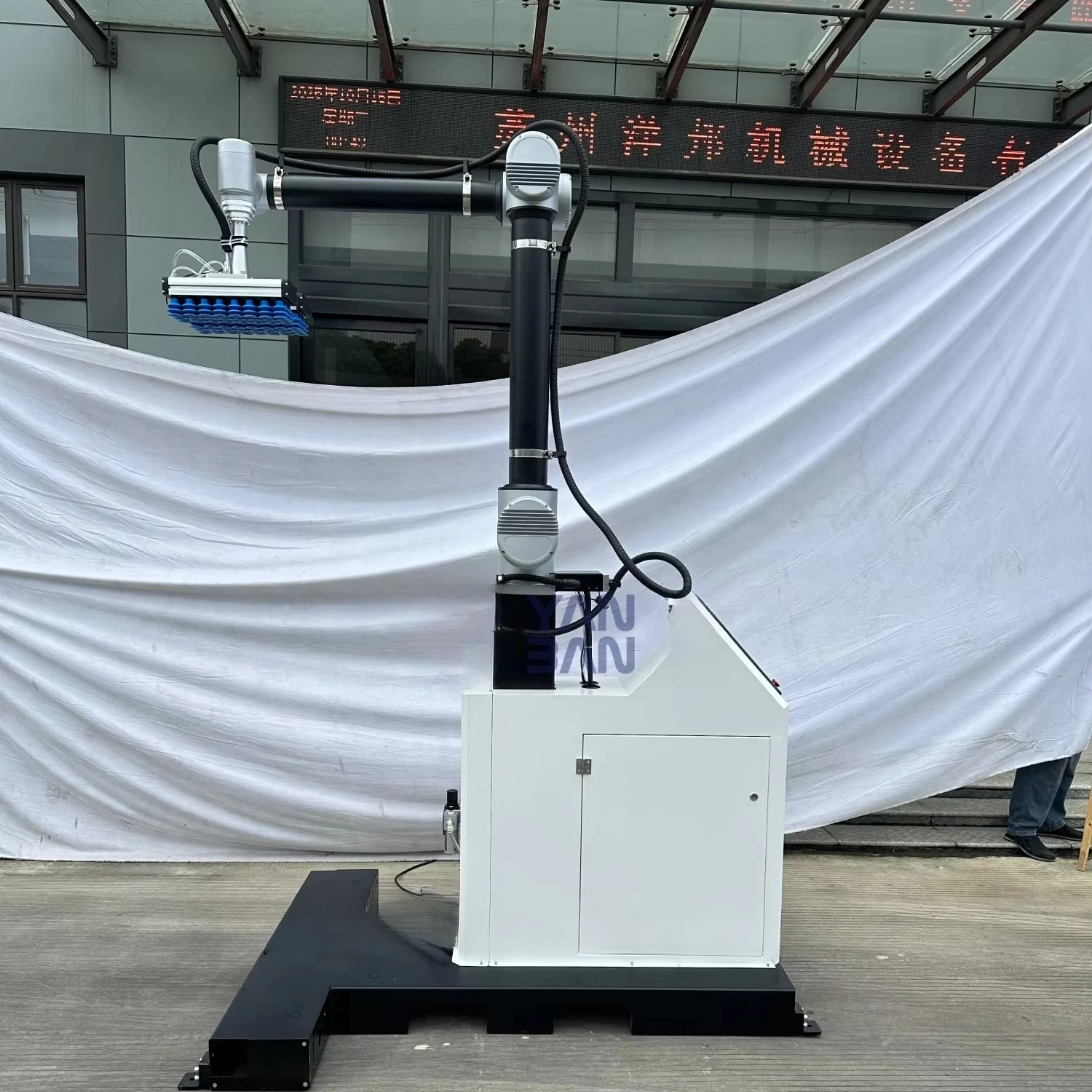 Collaborative Robot Palletizer Collaborative Robot Stacking Machine 10kg 20kg Bottles Bags Carton Cobot Palletizer