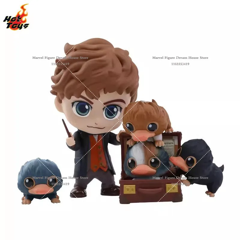 Original HotToys COSBABY COSB537 Mini Collection Version Fantastic Beasts Newton Scamander 2.7-9.5cm Action Figure Doll