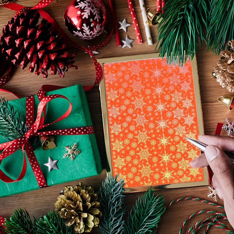 1 ورقة عيد الميلاد الدانتيل واضح ختم ندفة الثلج هدية عيد ميلاد سعيد شجرة الأيائل هولي ختم سيليكون شفاف لصنع البطاقة #4