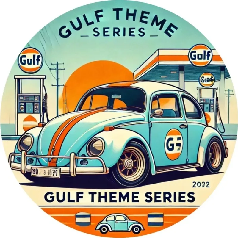 [2D Flat] 1pc,Classic Vintage Bay-Motif Car Sign: Eye-Catching Wall Decoration for Boosting Home & Office Charm