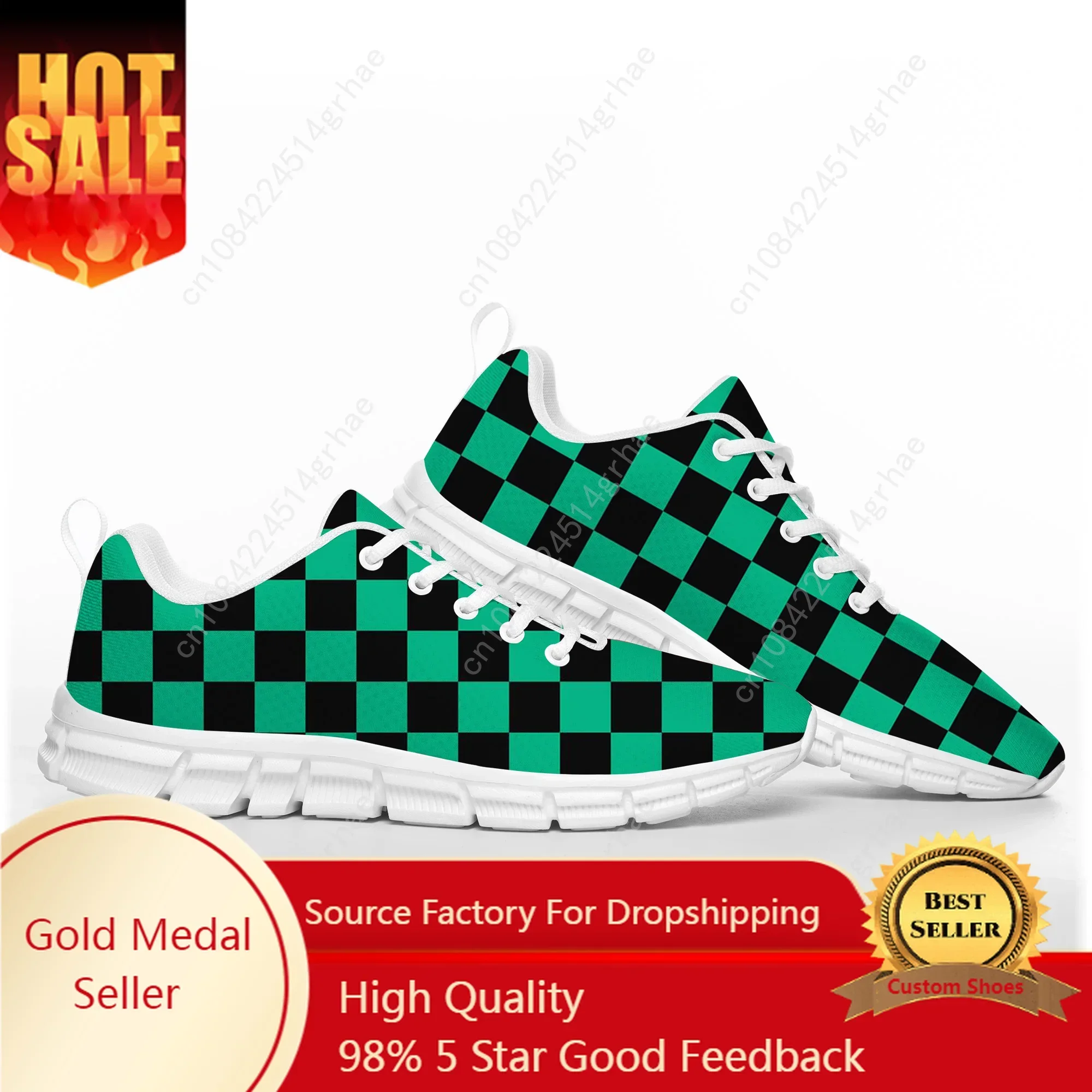 Anime dibujos animados Cosplay Nezuko Tanjirou Zenitsu Rengoku zapatos deportivos hombres mujeres adolescentes niños zapatillas de deporte zapatos de pareja personalizados