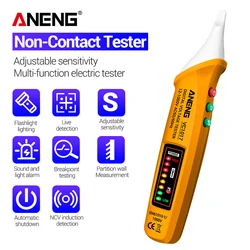 VC1017 AC Voltage Detector Circuit Tester Pen-type Voltage Tester NCV Electrical Pen Tester Line Detection Smart Test Pen