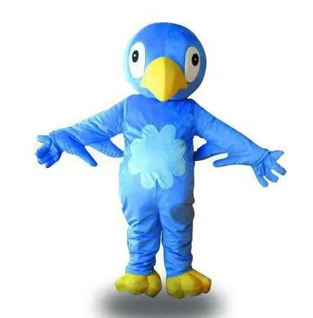 Disfraz de Mascota de loro y pájaro para adulto, traje de cuerpo completo de Halloween, Navidad, novedad