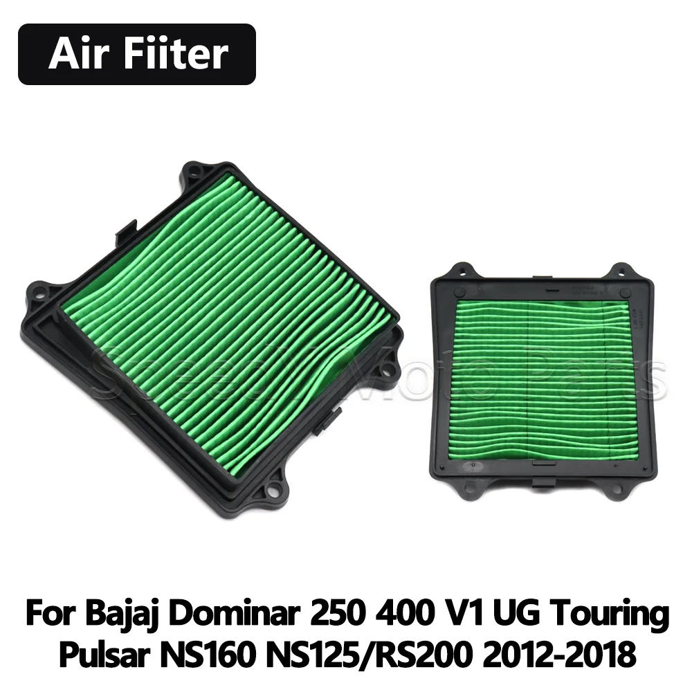 For Bajaj Pulsar NS160 NS125 RS200 Dominar 250 400 V1 UG Touring Motorcycle Engine Air Filter Cleaner Air Intake Filter Element