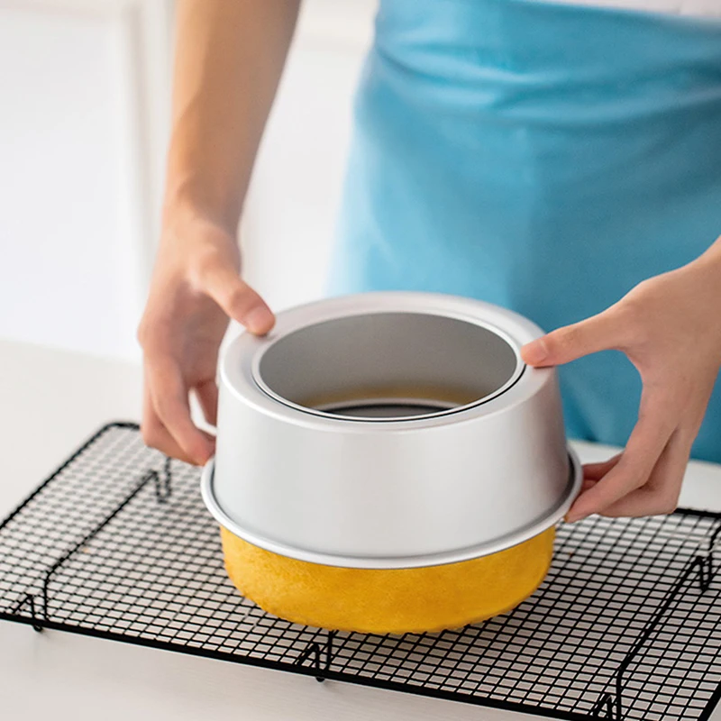 Cheesecake Cake Nonstick Tin Kitchen Tools 4/6/8/10Inch Removable Base Round Cake Pan Aluminum DIY Cakes Pastry Mould