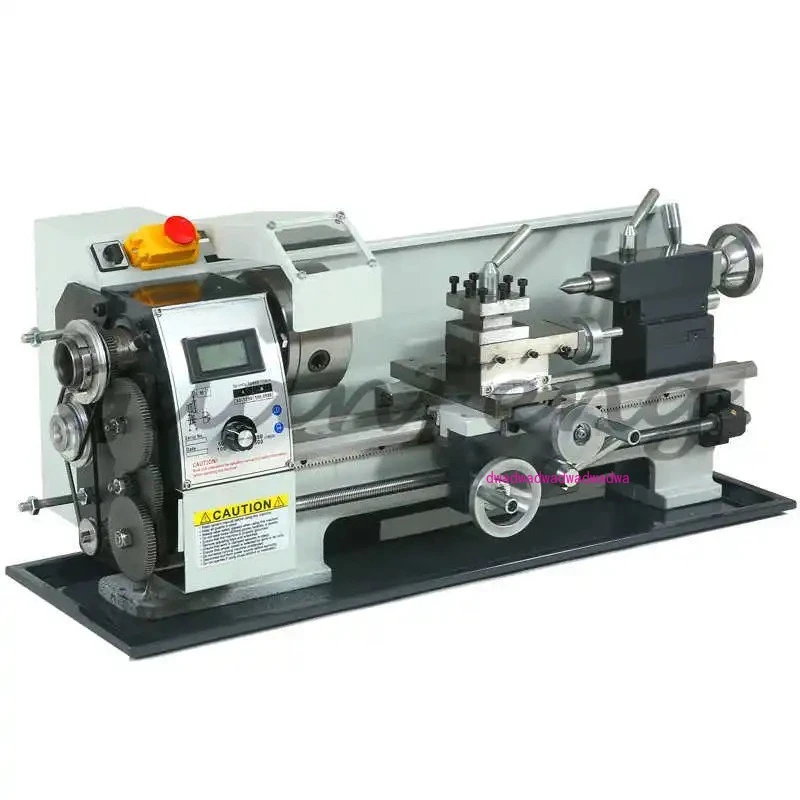 

Metal lathe Mini Lathe with electronic 1100W Precision micro machining machinery small household 210V