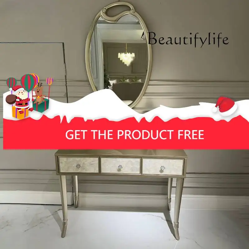 

Y Nordic Modern Makeup Dresser Luxury Bedroom Stool European Princess Storage Dressers Drawer Lounge Mesa Tocador Home Furniture