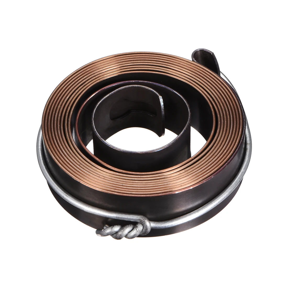 Drill Press Return Spring Quill Spring Feed Return Coil Spring Assembly 6Ft Length 65.5mmx19mmx1mm Chemical Blackening