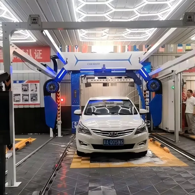High Efficiency Fully Automatic Touchless Car Wash Machine 3D Scan System Professional Car Washing Equipment for Business