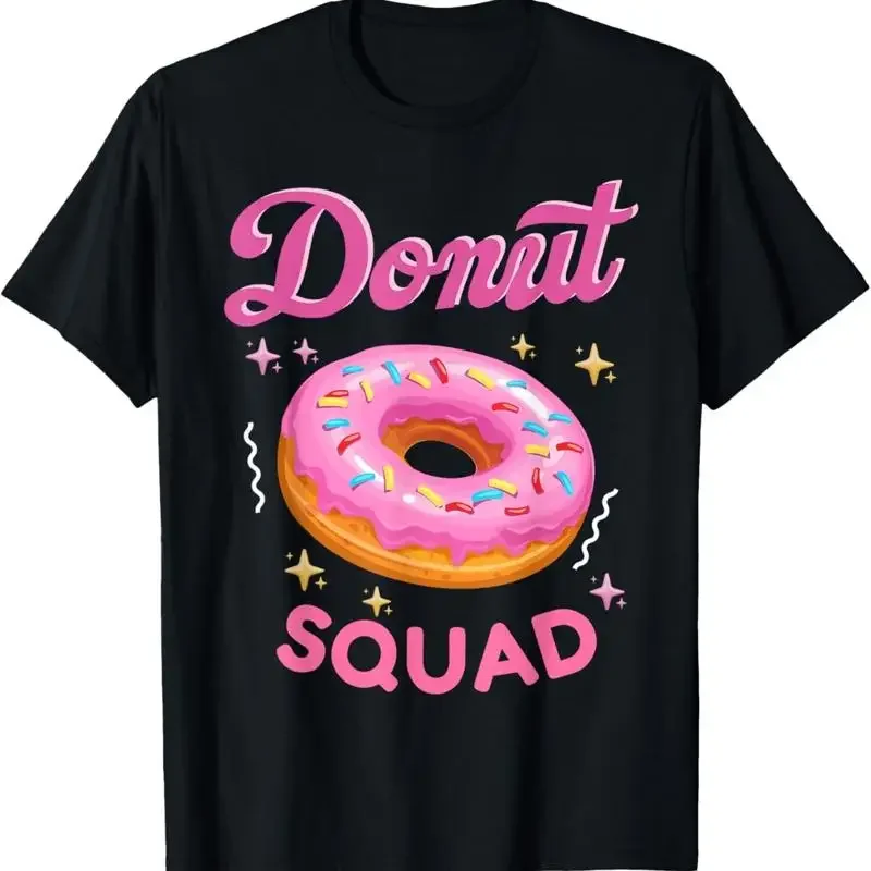 Donut Squad Cute Sprinkle Lover Birthday Girls Party T Shirt