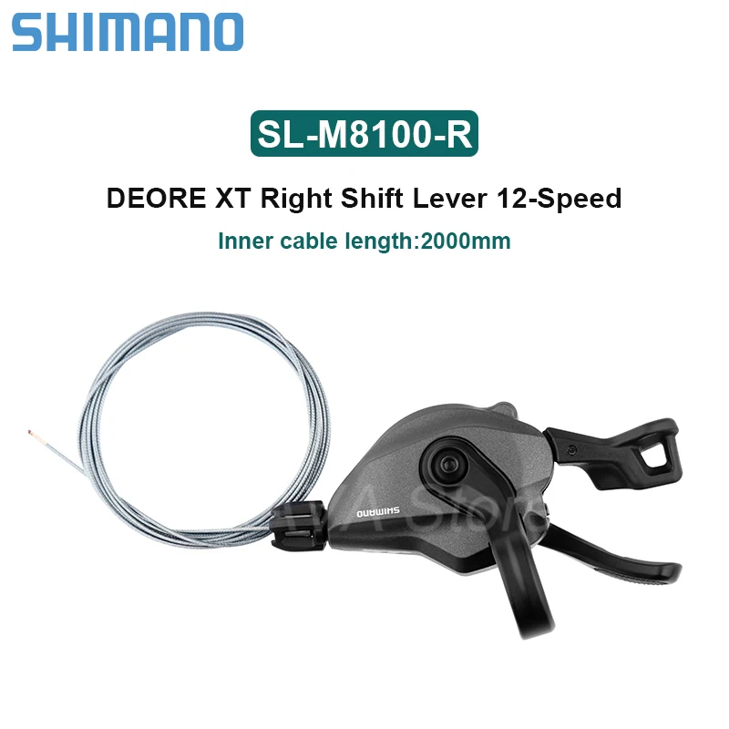 Shimano XT M8100 Shifter SLX M7100 12S MTB Derailleur Deore 11S M5100 M4100 Mountain Bike 10S Finger Dial 11 Speed Bicycle Parts