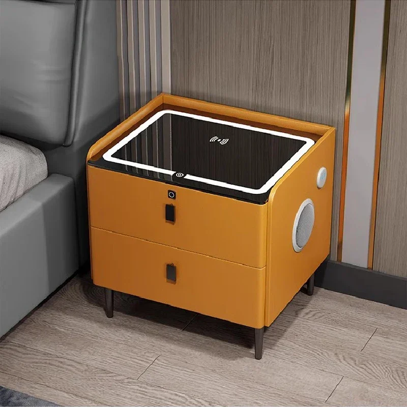 Modern Luxury Nightstands Drawers Storage Storage NarrowSuper  Night Table Wooden Dresser Mesa De Cabeceira Bedroom Furniture