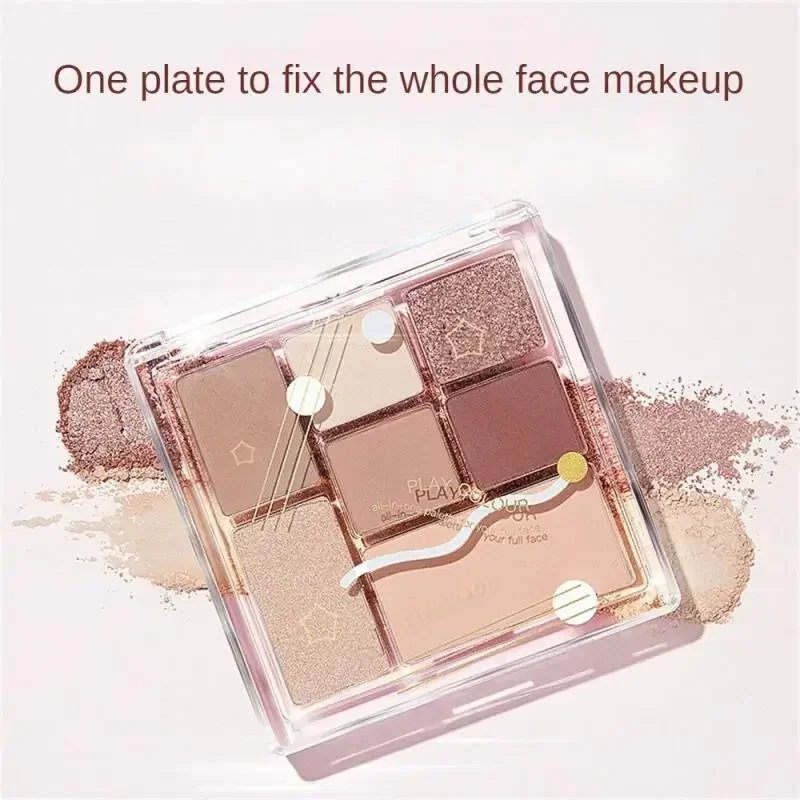 Judydoll Play, палитра «Все в одном», тени для век, румяна, хайлайтер, контур, богатый цвет, стойкая косметика