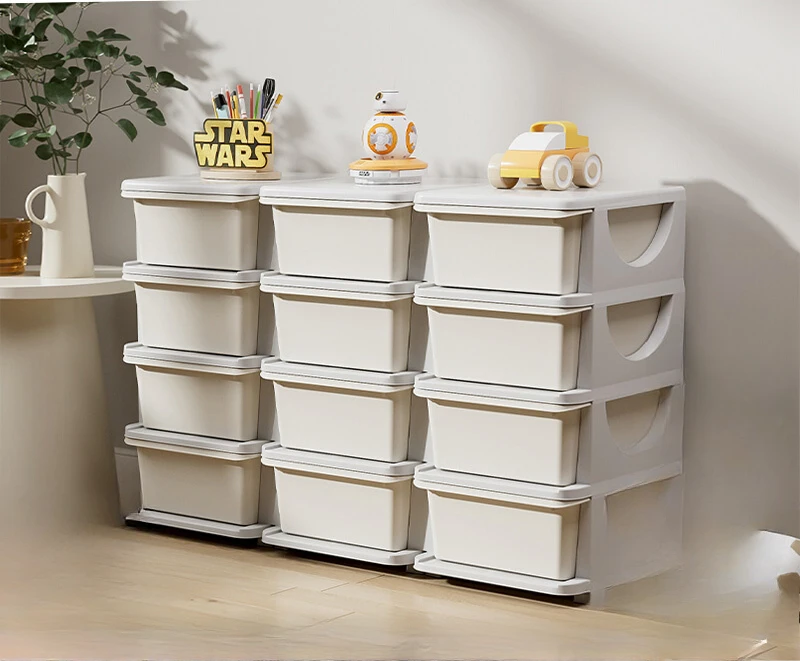

Children's toy storage cabinet, multi-layer baby finishing cabinet, storage drawer type baby storage rack