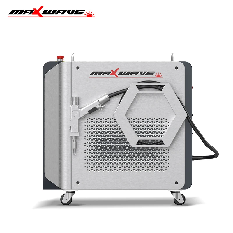 تصميم جديد 4 في 1 آلة لحام بالليزر المحمولة قطع التنظيف بالليزر للمعادن والألومنيوم والفولاذ المقاوم للصدأ #2