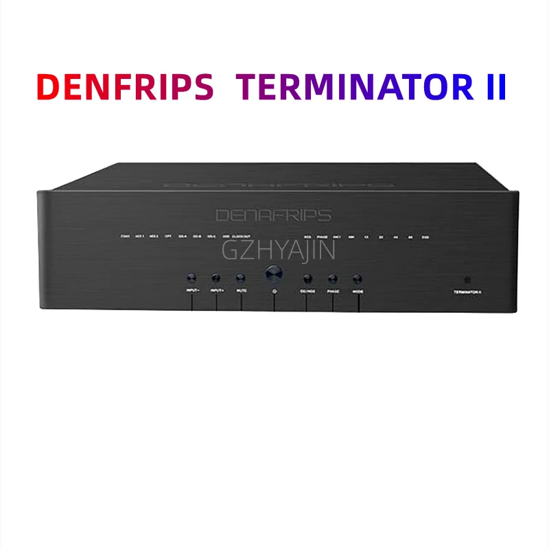 

Denafrips TERMINATORII12th-1 Discrete Resistor R2R Full-balanced DAC Decoder PCM1536 DSD1024 DAC R2R Ladder 32Bit AMANERO USB