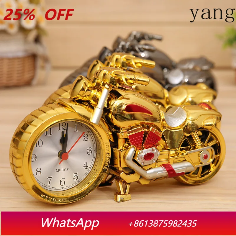 

LH Motorcycle Alarm Clock Plastic Clock Creative Alarm Home