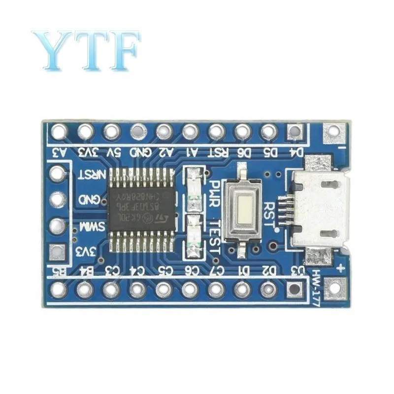 STM8S103F3P6 Development Board STM8S STM8ระบบขั้นต่ำ Core โมดูลไฟ LED 5V/3.3V สำหรับ Arduino