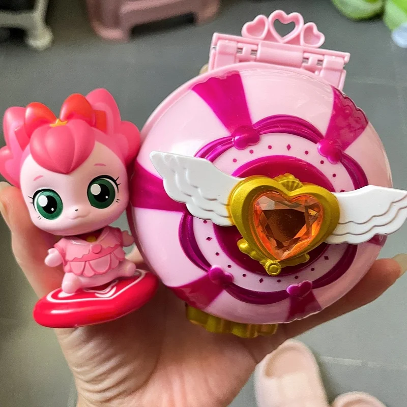 Gorące Anime Catch Teenieping Kawaii Figurki Anime Kolekcjonerskie Lalki z Kreskówek Zabawki Dekoracje na Biurko Ozdoby Prezent na Święta Bożego Narodzenia Zabawka