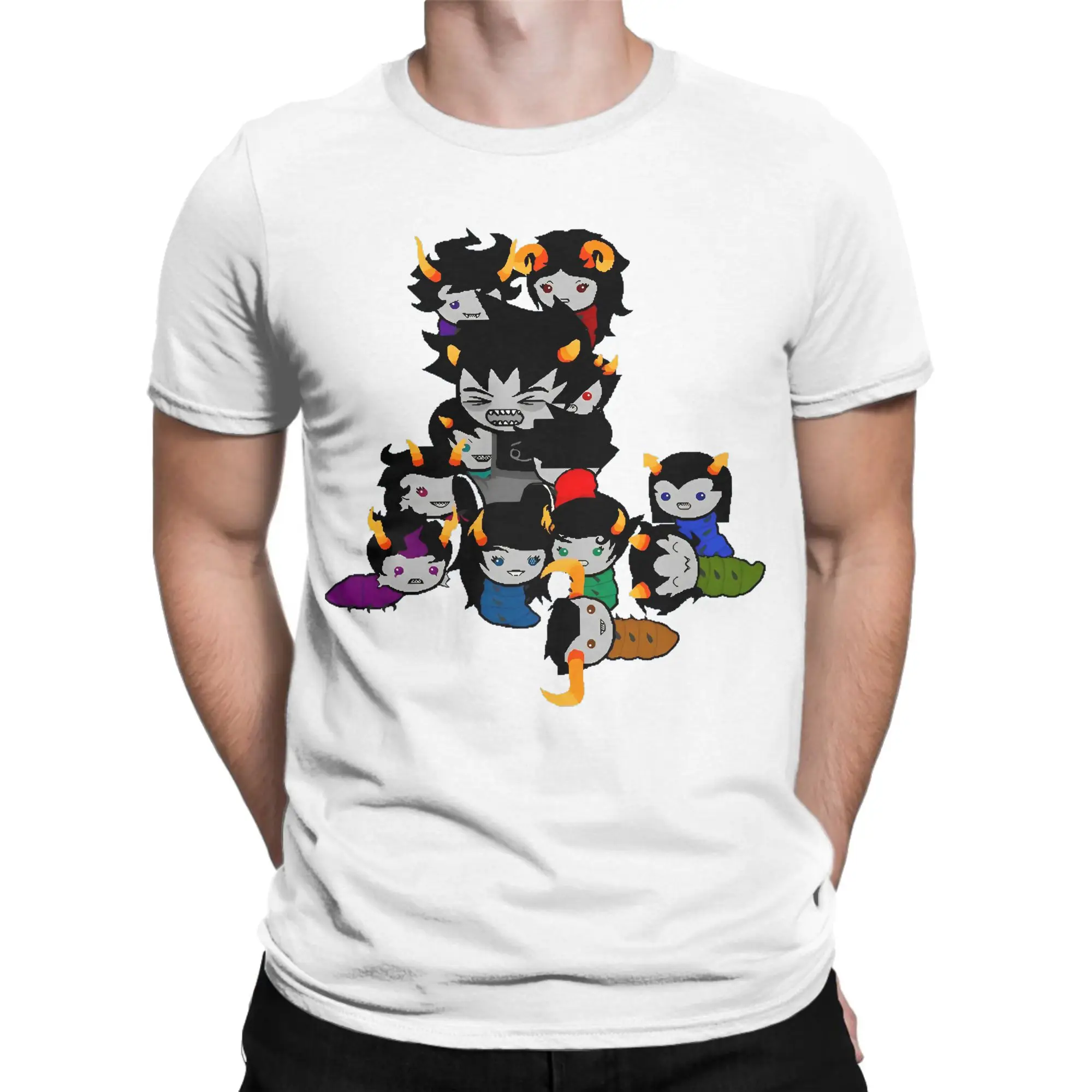H-Homestucks (25) T Shirt Beach  Cotton T Shirts For Man Harajuku Casual Tee Shirt Short Sleeve Vintage Tops - view 2