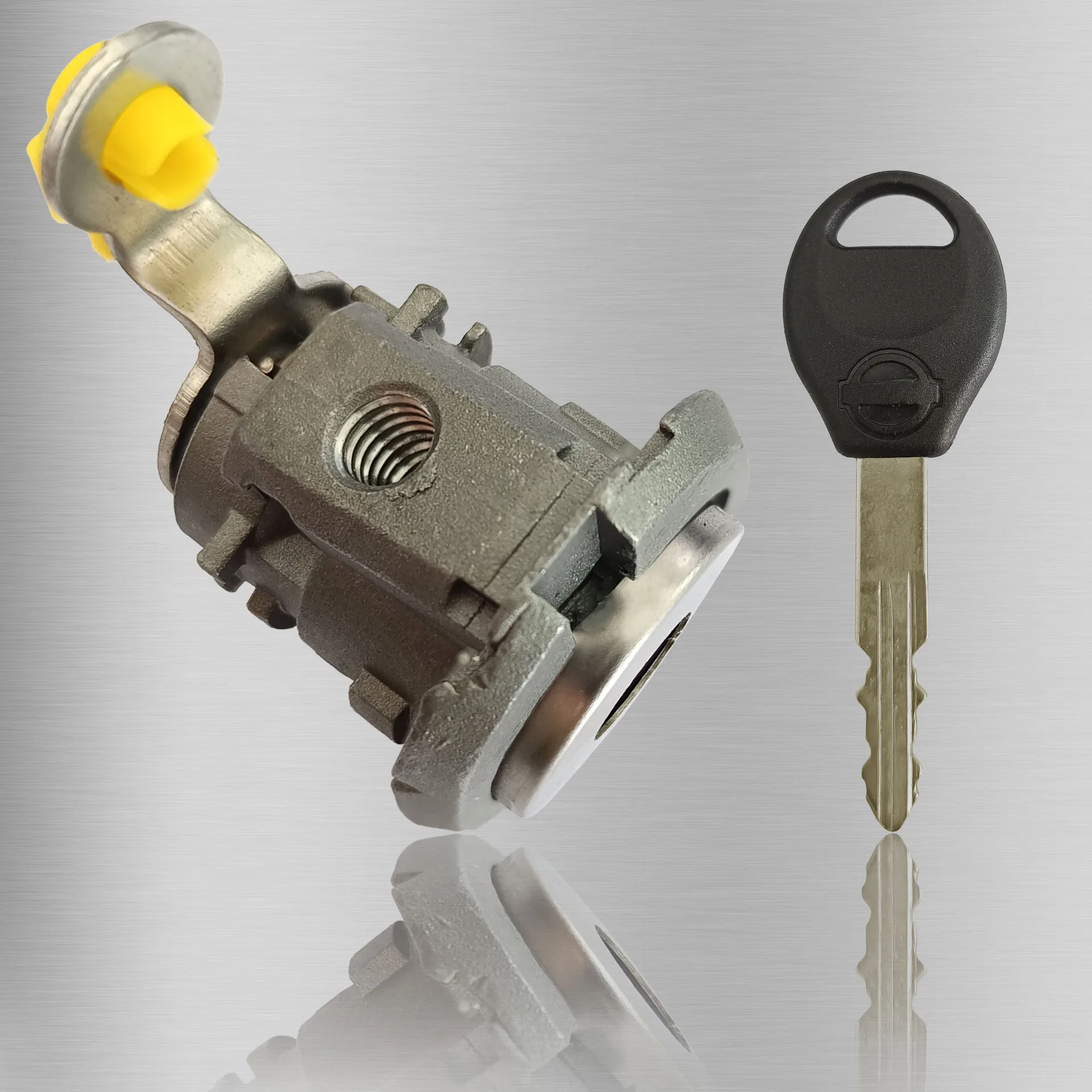 

For Nissan New Qidi Left Door Lock Cylinder 1 Key Central Door Lock Cylinder Replacement and Repair Kit Car Accessories