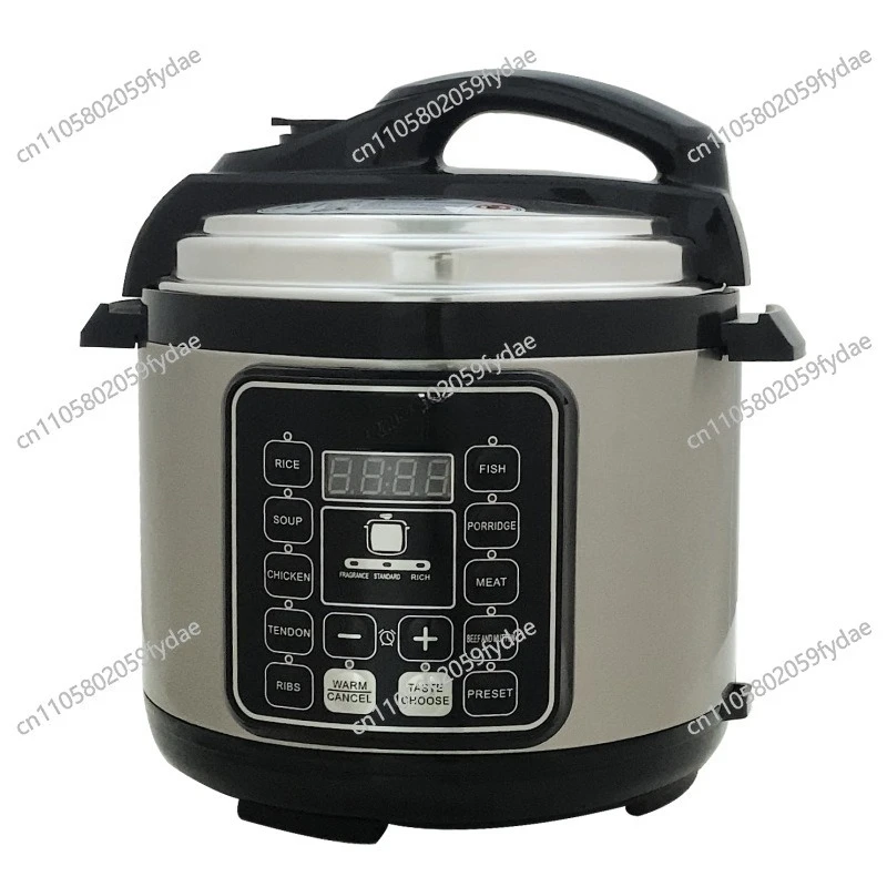 electric pressure cooker, a batch of 6 liters large-capacity cooking rice and soup, intelligent reservation rice
