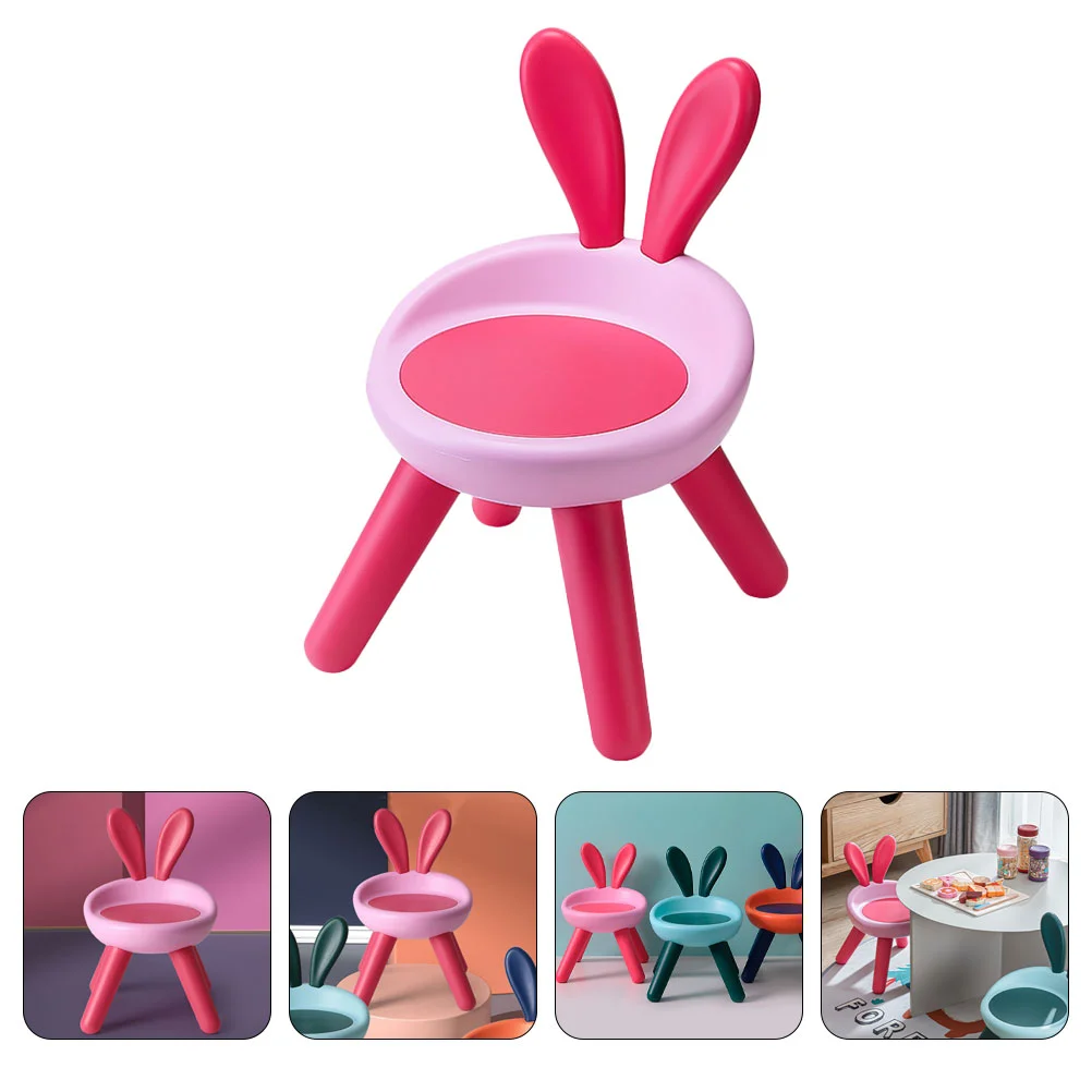 Chairs Armchair for Kids Kindergarten Children Stool Furniture Step Plastic School Back