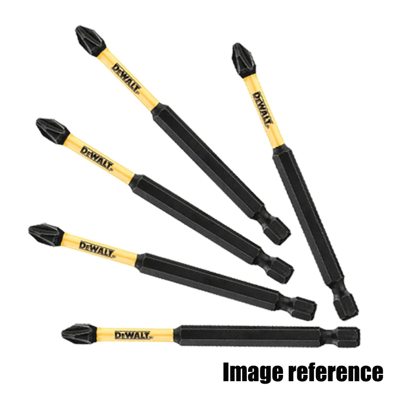 Imagem -03 - Dewalt-brocas Anti-derrapantes para Eletricista Broca Dedicada Carpintaria Cabeça de Lote Cruzada Alta Dureza Ph2 57 mm 89 mm Peças