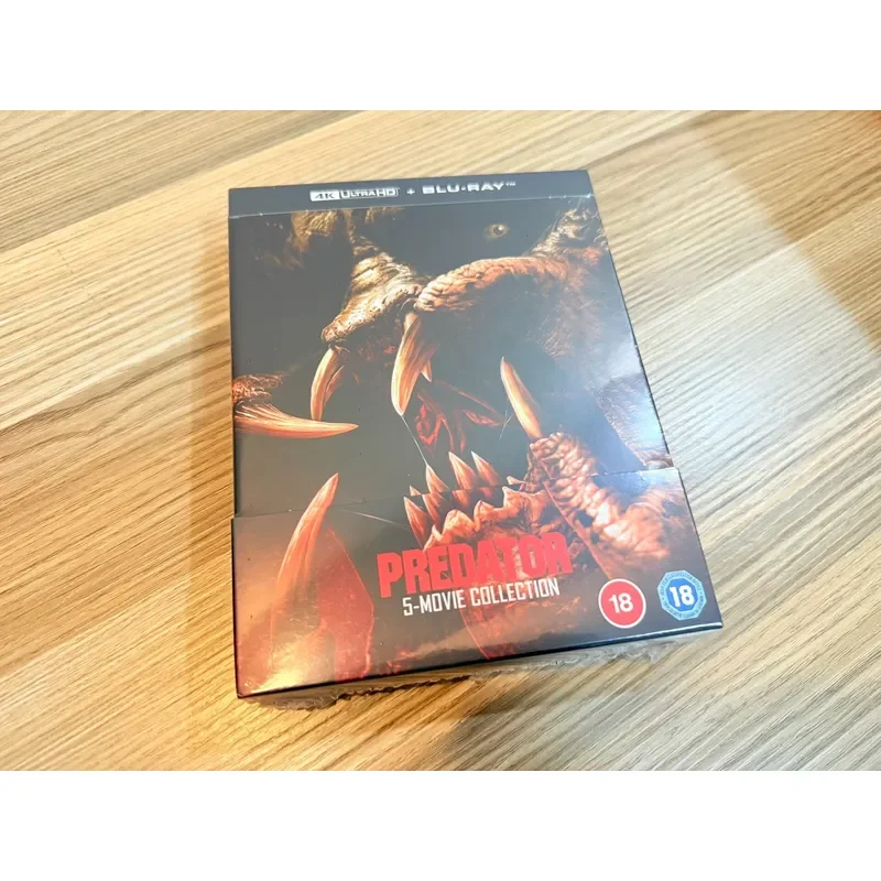 British Version 4K Blu Ray Iron Blood Warrior Five Collection With Chinese Characters